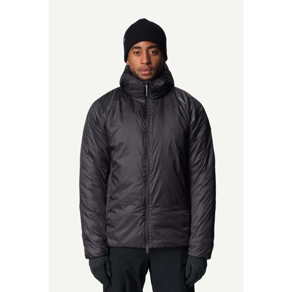 Houdini Mens Lightweight Hooded Insulated Jacket‎ Black XXL